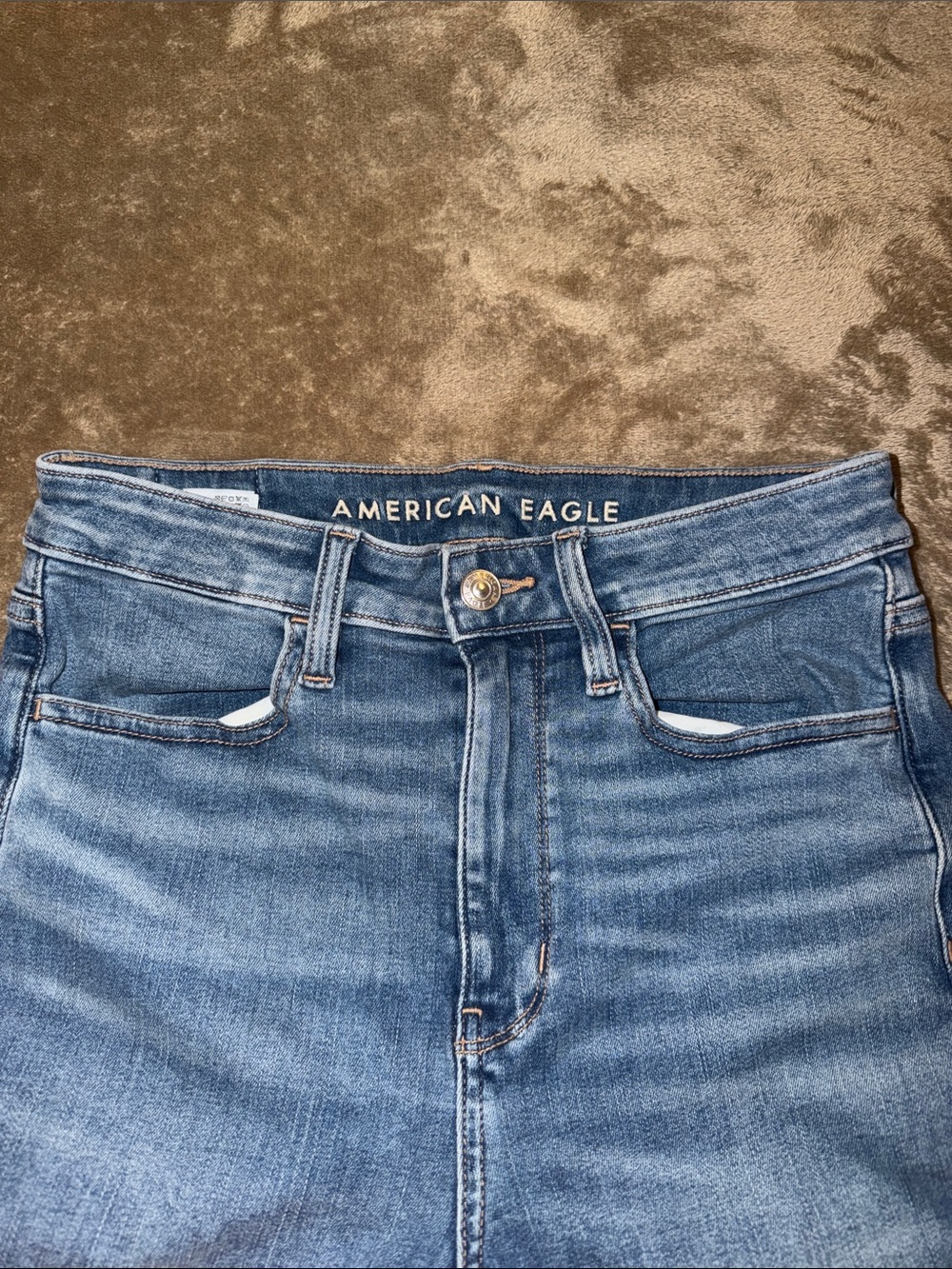 American eagle next level stretch skinny jeans size 6 short